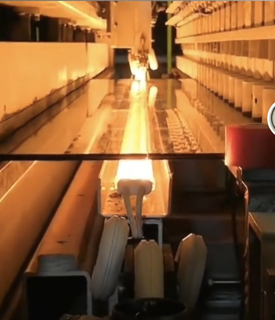 Glass tube sealing lamp