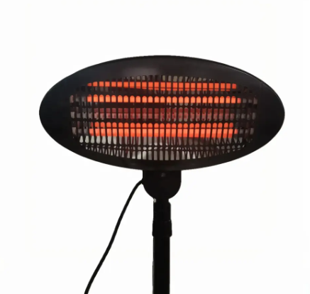 Infrared wall heater for bathroom